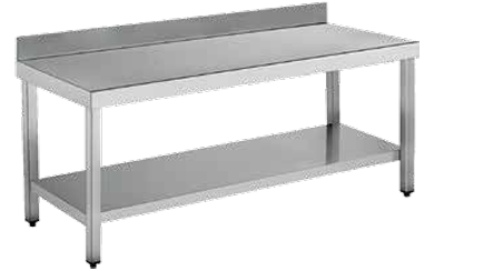 Mesa de trabajo central desmontada MCD-67 gama 700 EDENOX