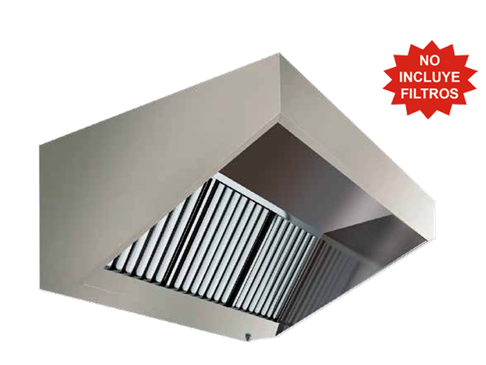 Campana de pared mural snack techo bajo EUTRON