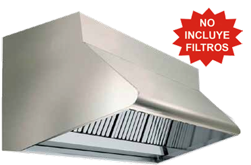 Campana de pared mural con plenum serie 850 EUTRON