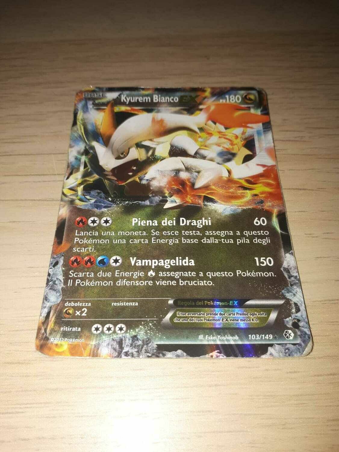 kyurem bianco EX (olografico,2012)
