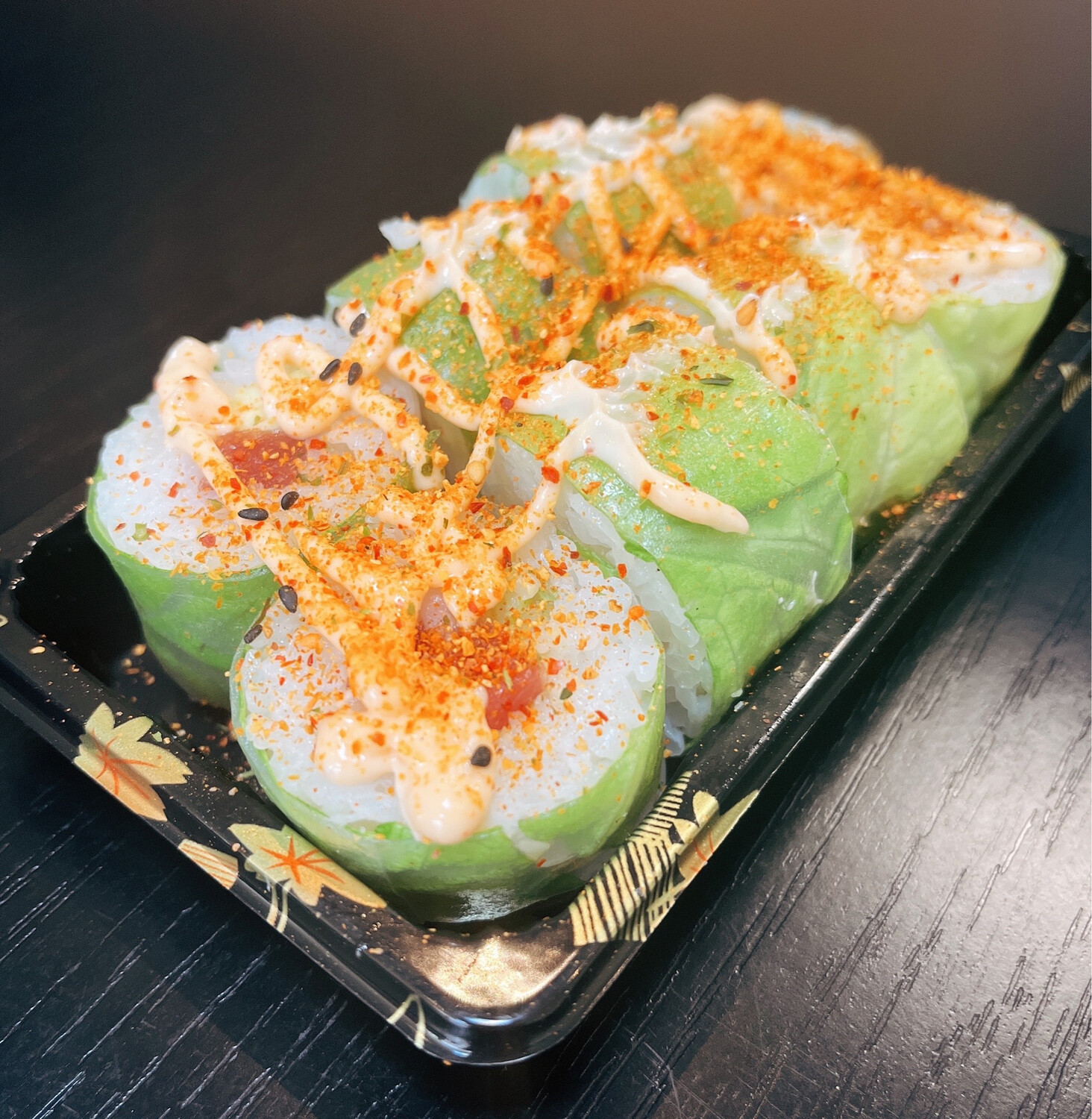 115.SPRING ZALM AVOCADO SPICY
