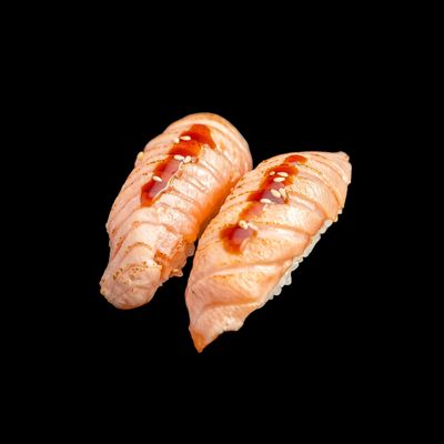 36.Nigiri zalm teriyaki