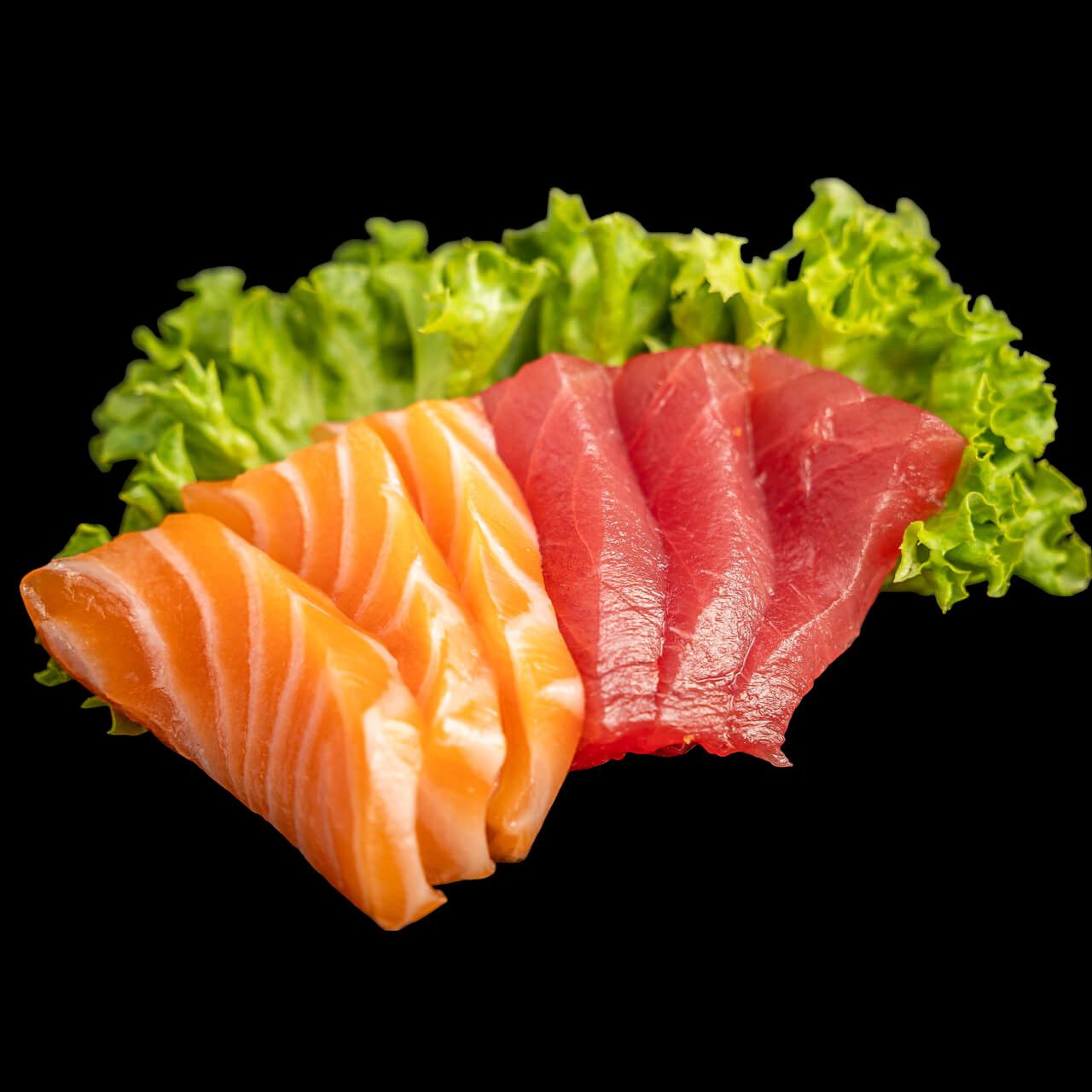 134.SASHIMI MIX (6 STUKS ZALM &amp; 6 STUKS TONIJN)