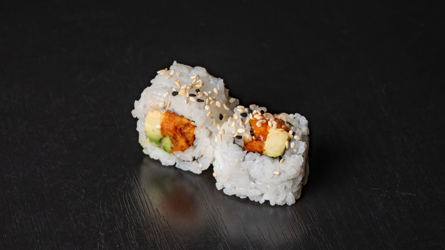 Uramaki zoete aardappel 