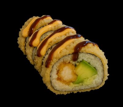 Gefrituurde Tempura Roll Gefrituurde Tempura Roll