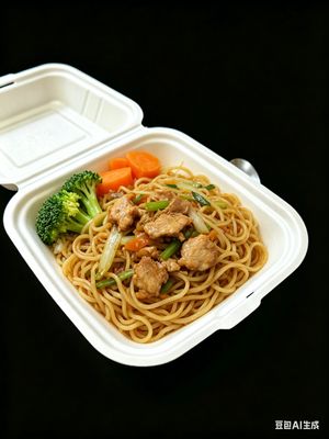 Bami Goreng met kip