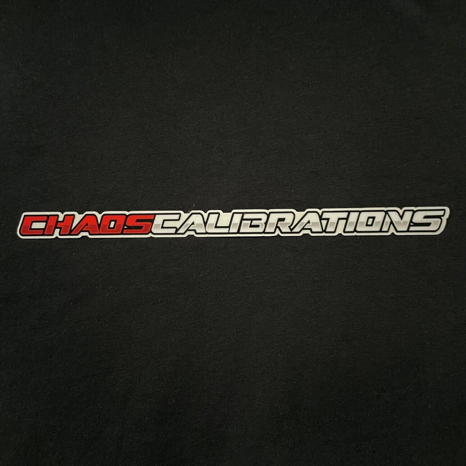 ChaosCalibrations Die Cut Sticker - Clear Vinyl