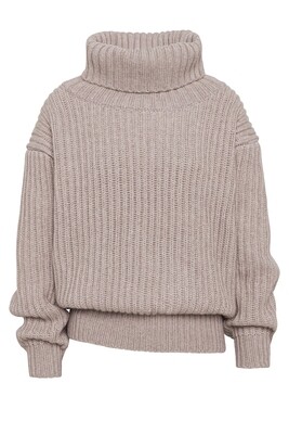 Mink Grey Cashmere Sweater