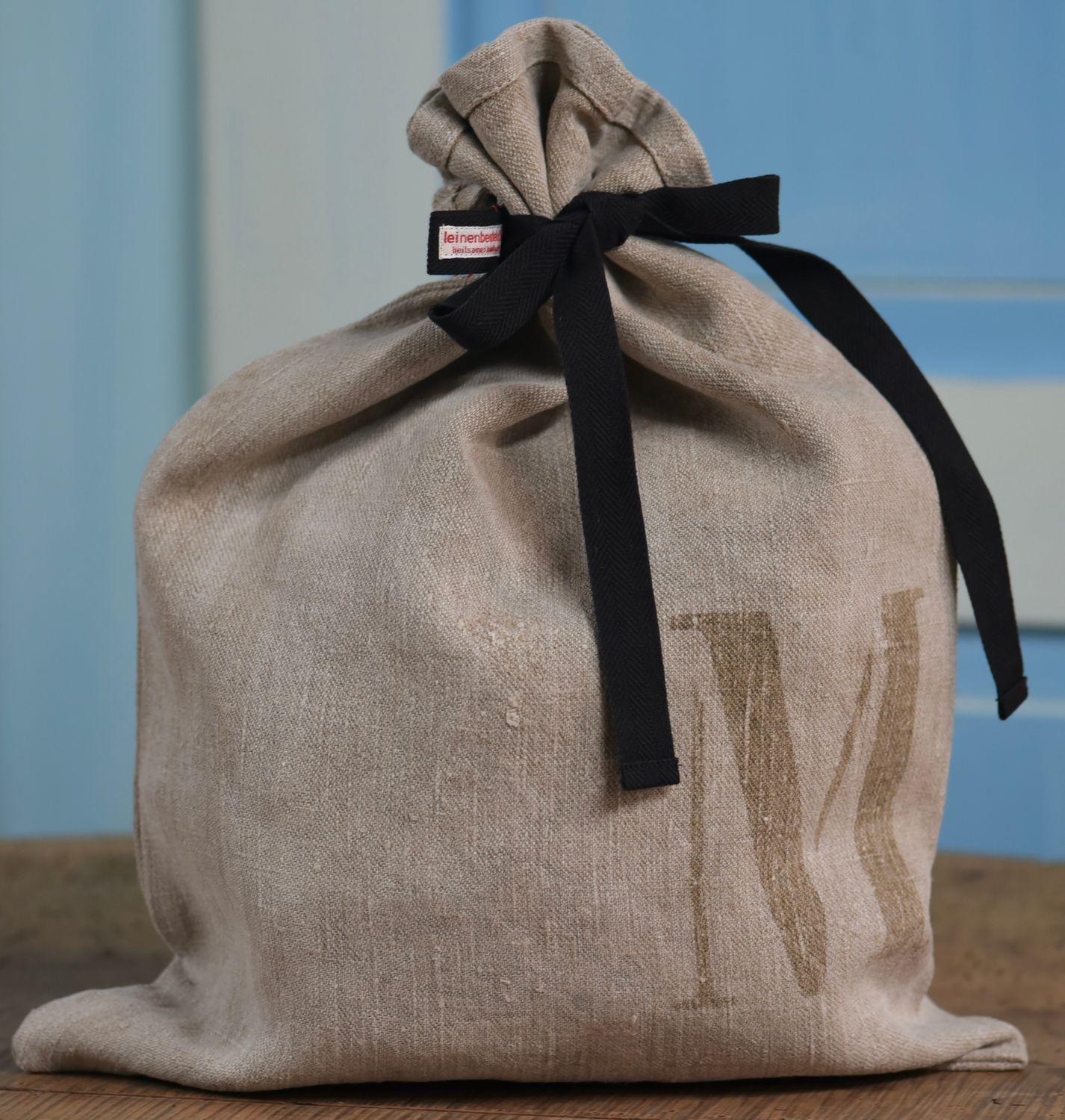 Brotbeutel Gr. XL Hanf antik Natur