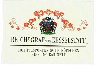 REICHSGRAF VON KESSELSTATT Riesling Kabinett Goldtröpfchen,Mosel, Germany 2018
