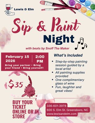 Sip &amp; Paint