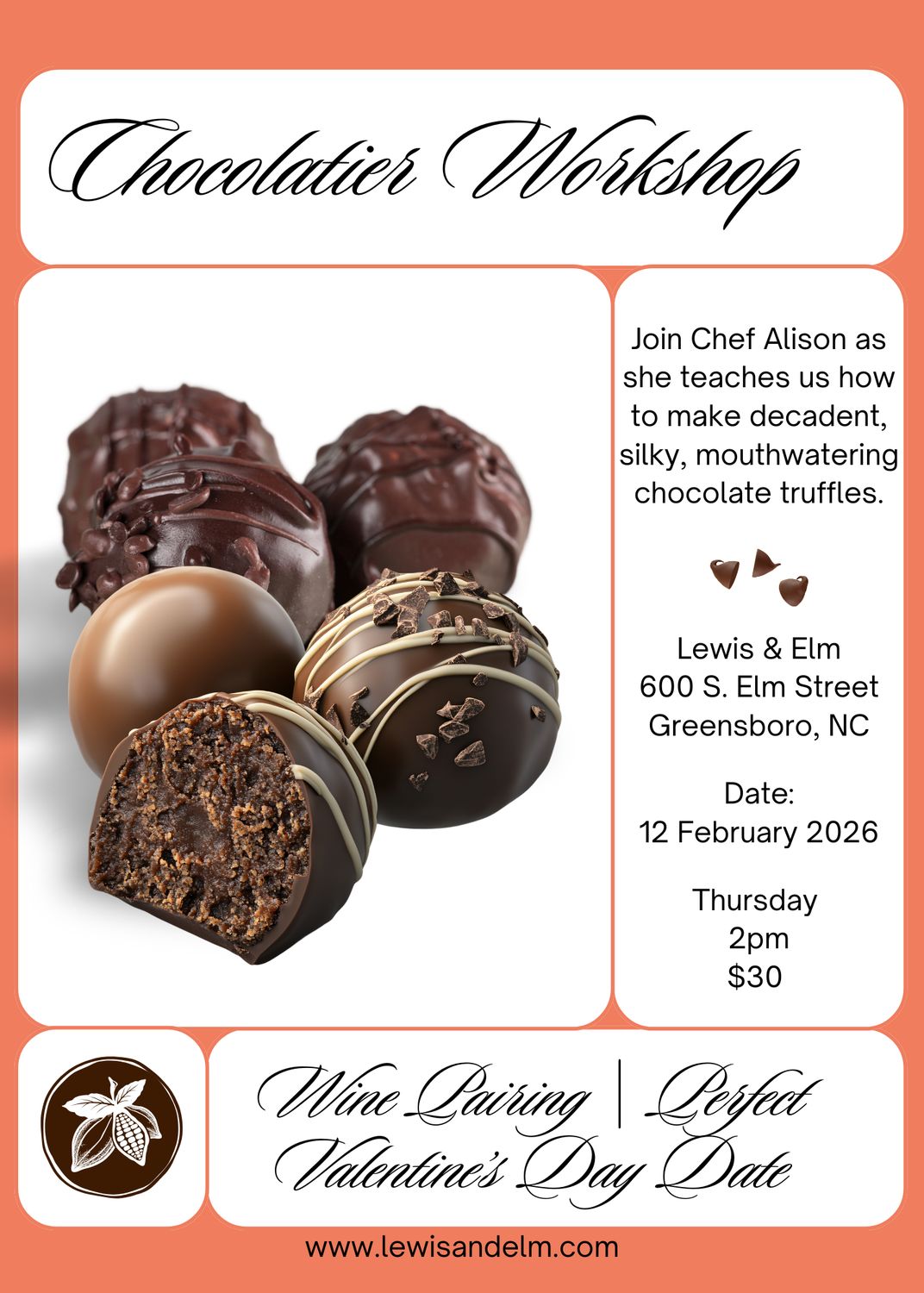 Chocolatier Workshop