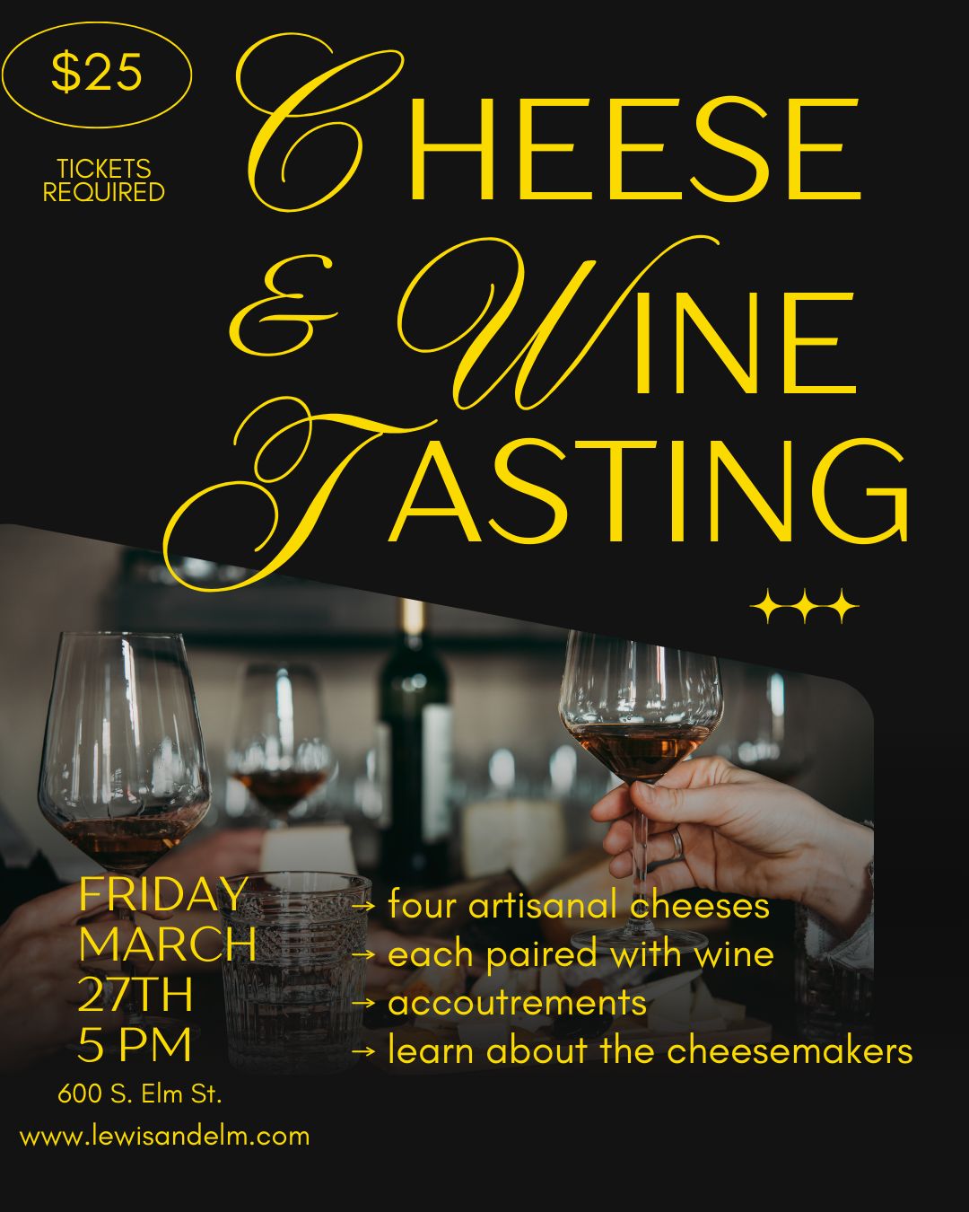 Cheese &amp; Wine Tasting