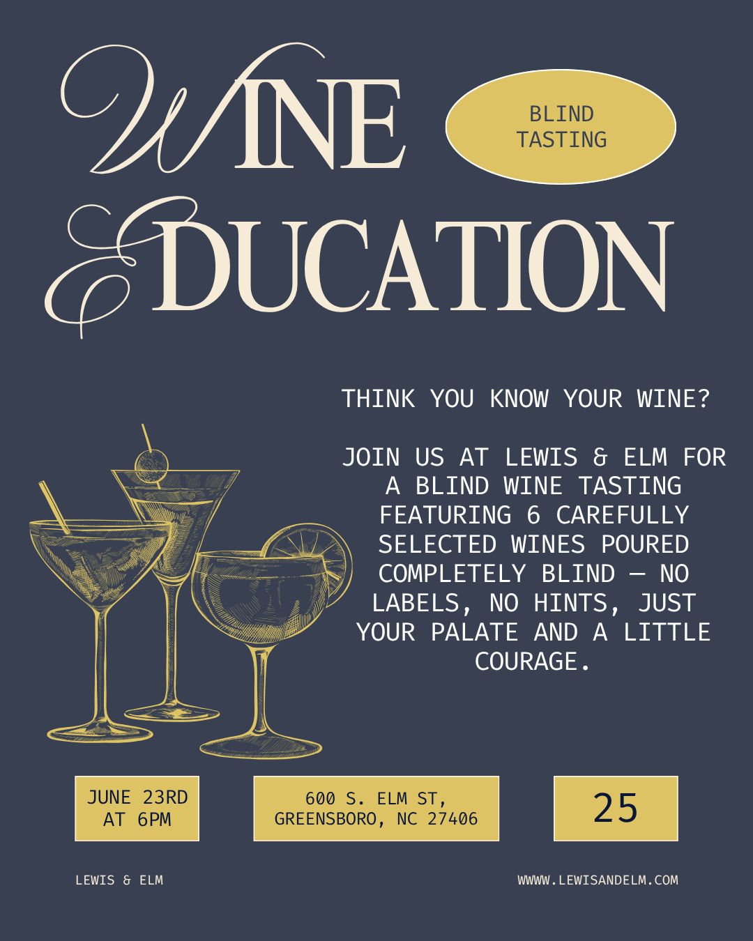 Blind Wine Tasting