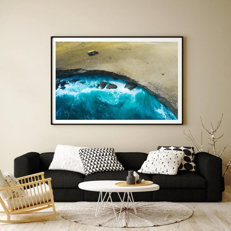 Aruba Cliffside - Photo Print, Wall Art