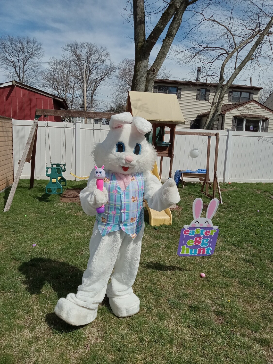 Easter Bunny + Egg Hunt