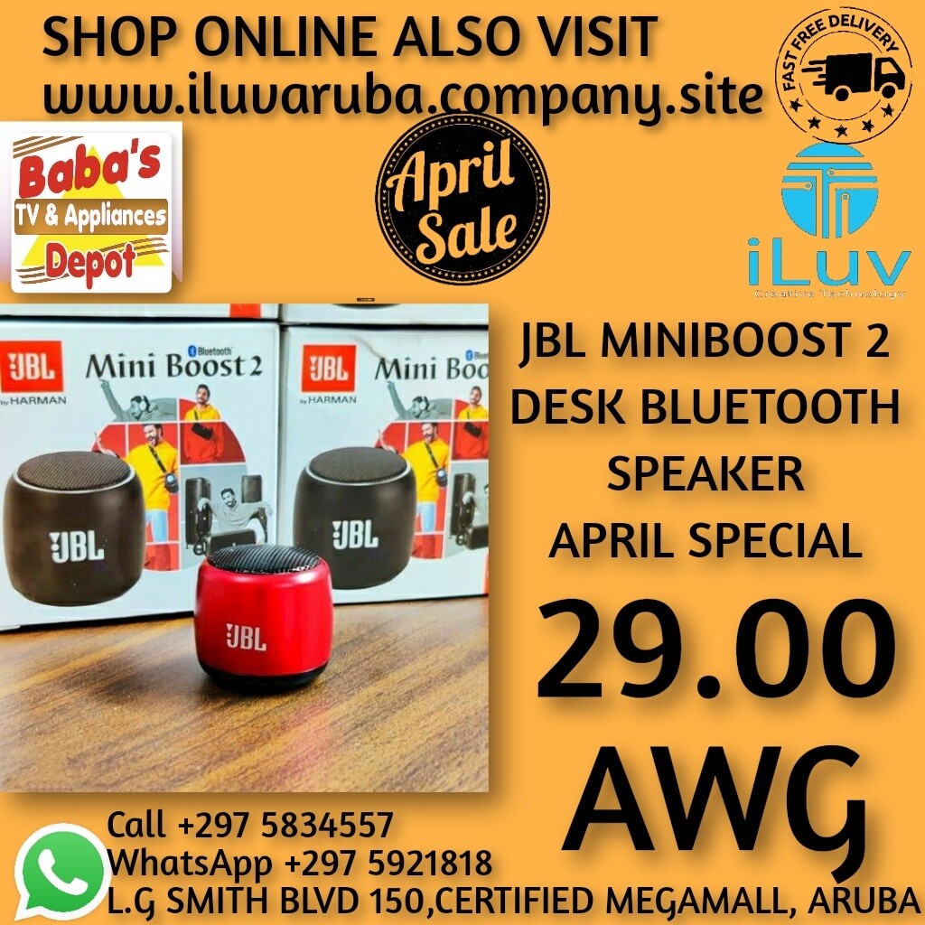 JBL MINIBOOST 2 DESK SPEAKER
