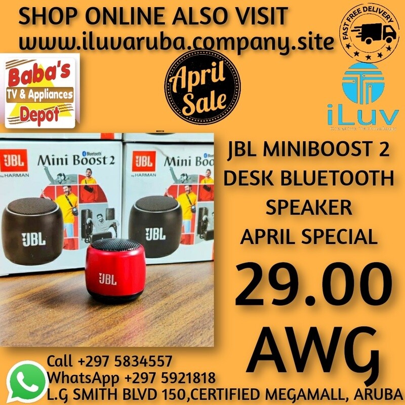 JBL MINIBOOST 2 DESK SPEAKER