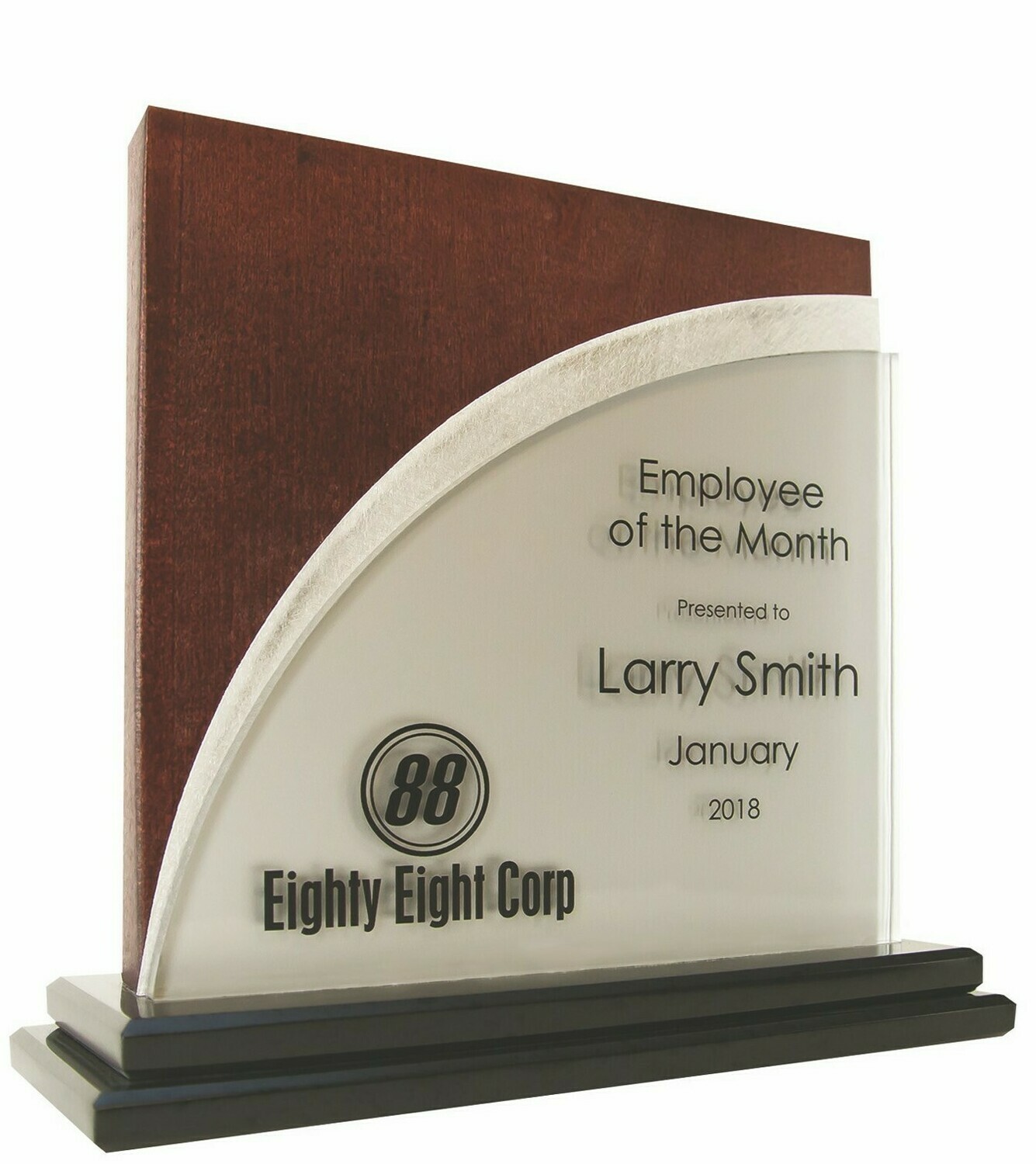 Arched Sweeping Accent Award