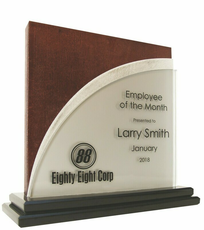 Arched Sweeping Accent Award