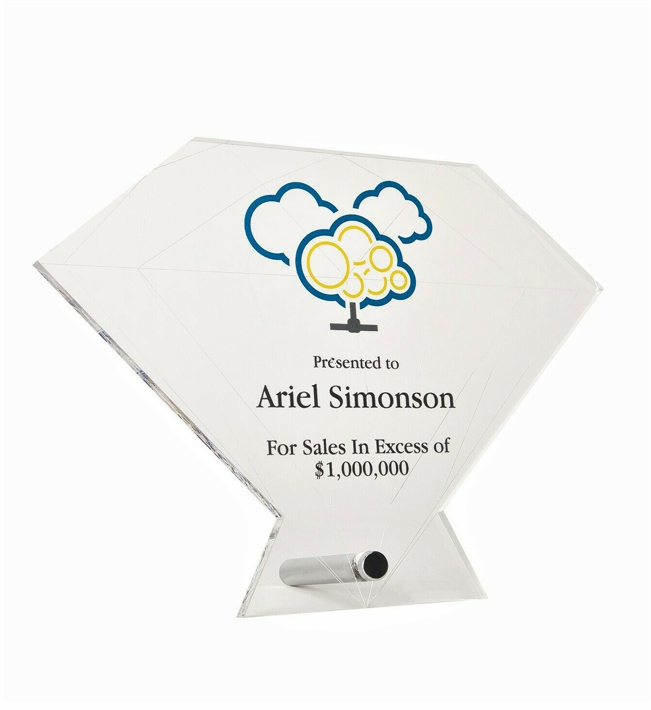 Acrylic Pin-stand, Diamond