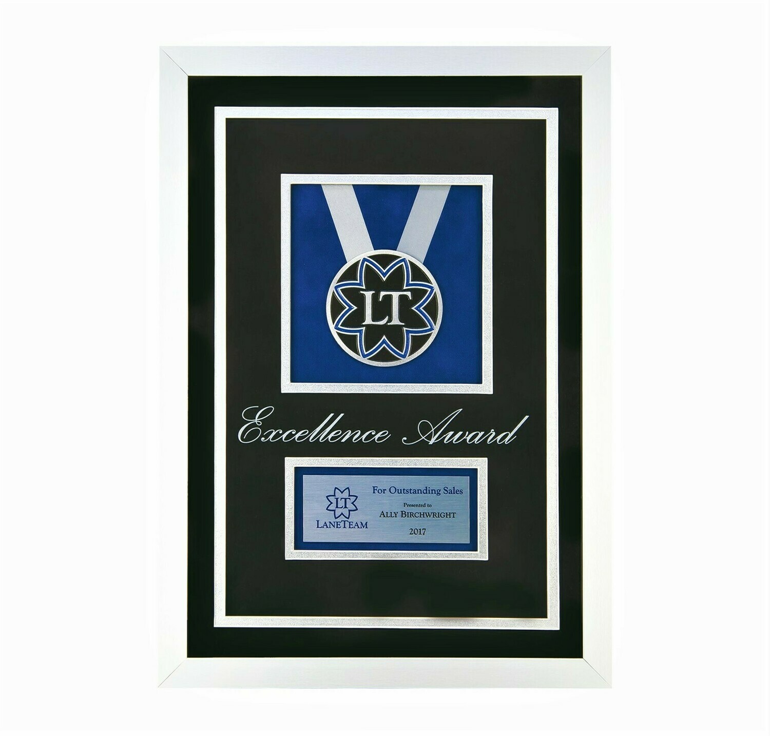 Framed Honor Medallion Award 3 sizes