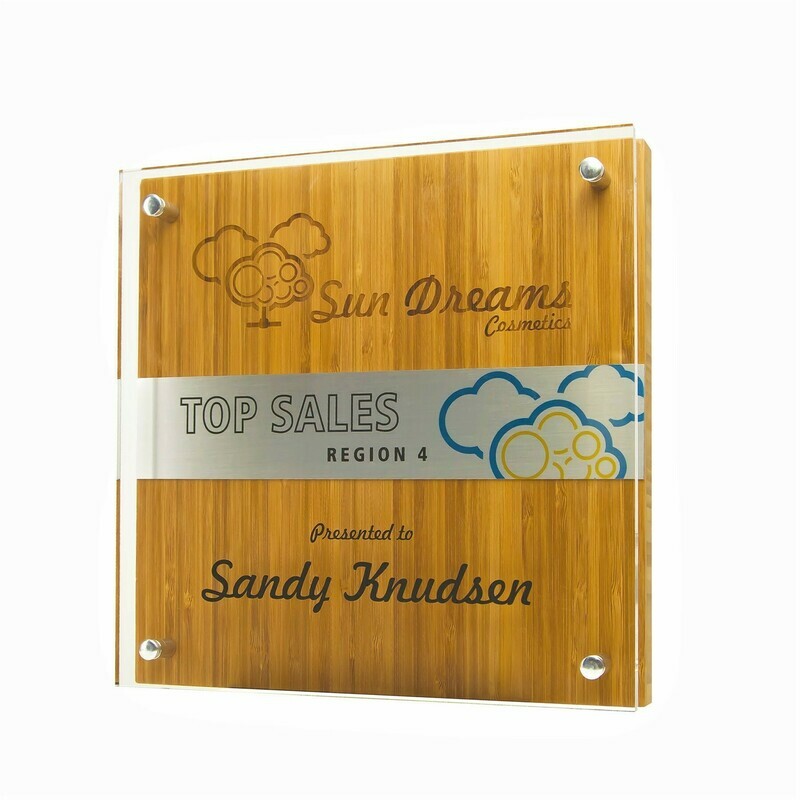 Shimmer Bamboo Accent Award