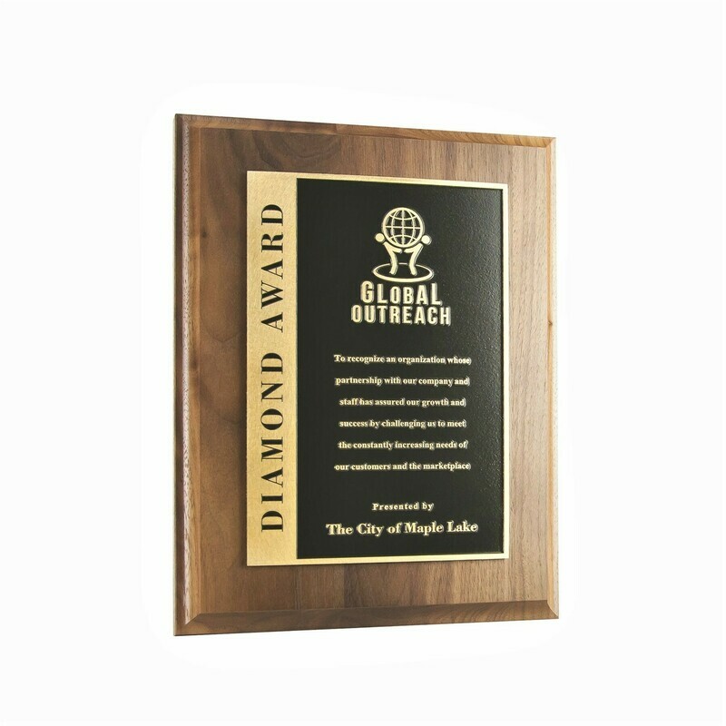 Etched Tradition Plaque  - 5 Sizes