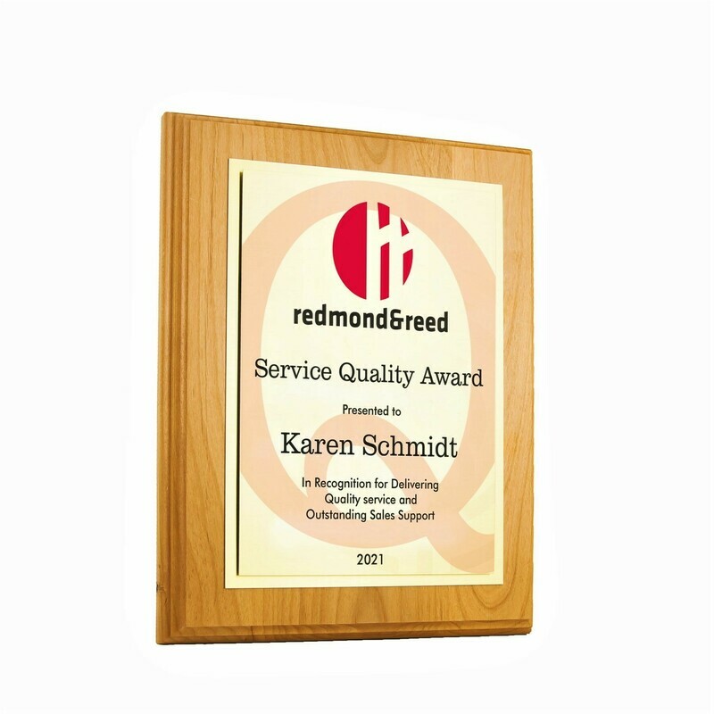 Alder Direct Tradition Plaque - 5 Sizes