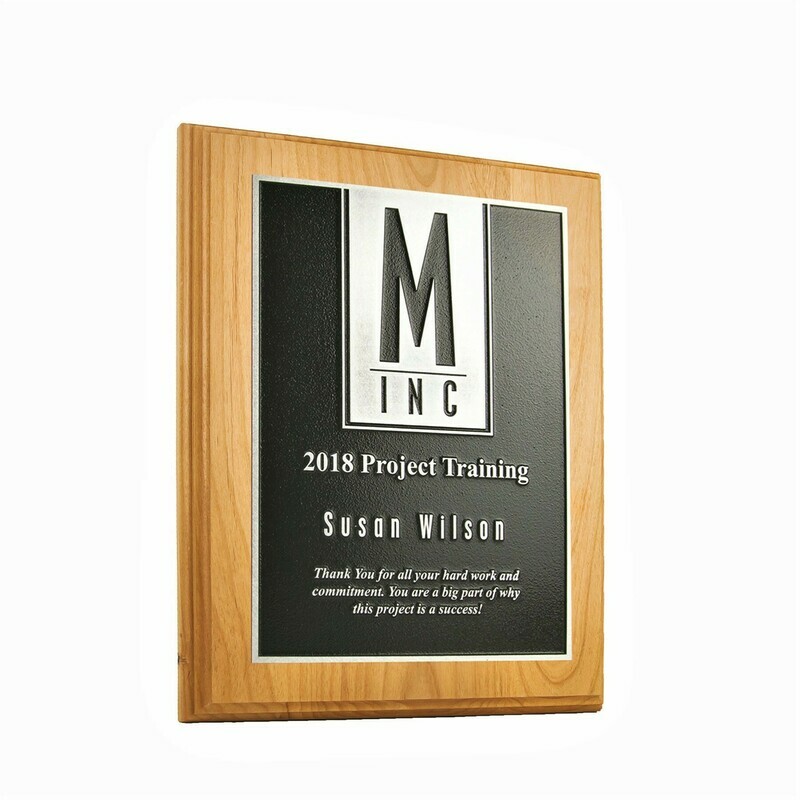 Alder Etched Tradition Plaque - 5 sizes