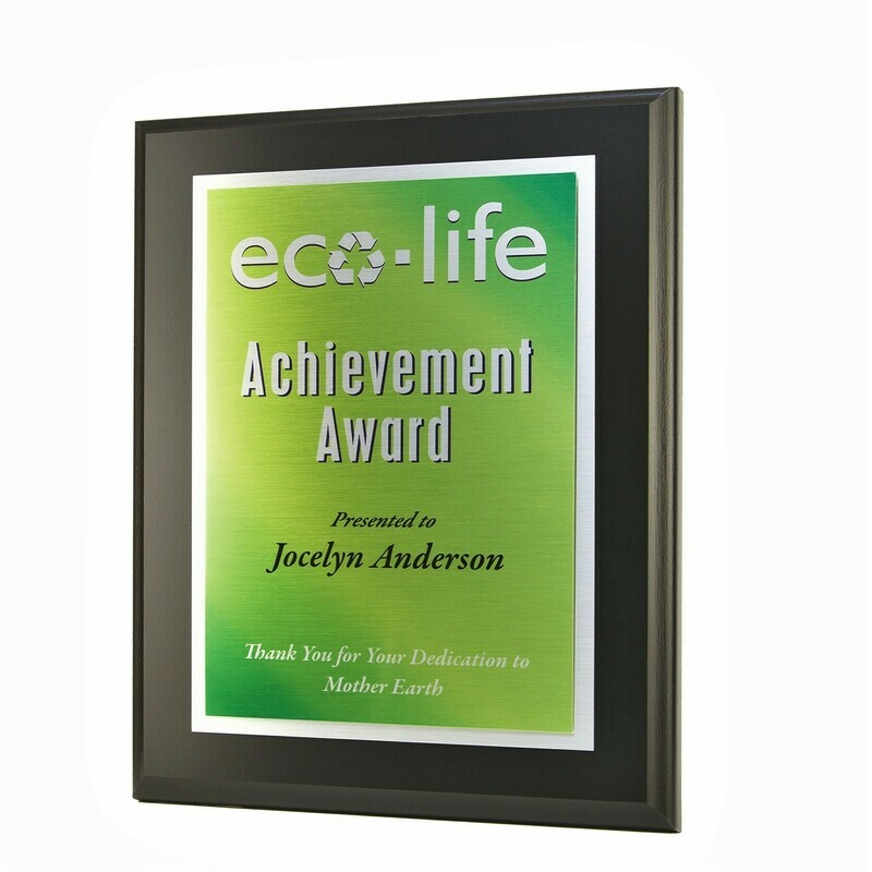 Black Panel Direct Plaque - 3 Sizes