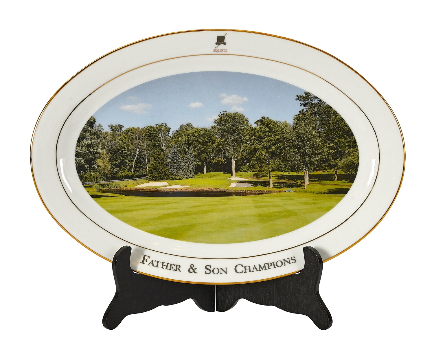 Custom Porcelain Oval Platter