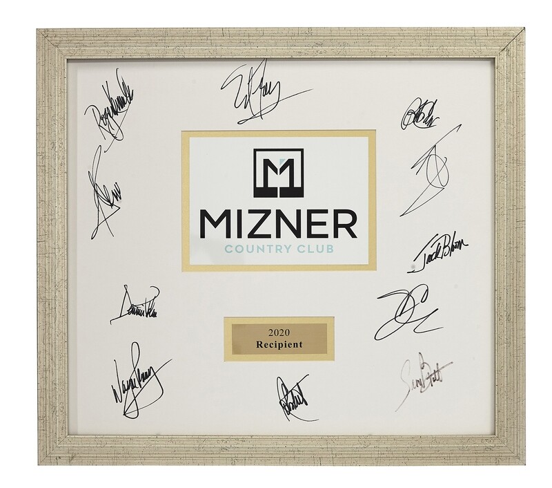 Framed & Matted with Signature Mat