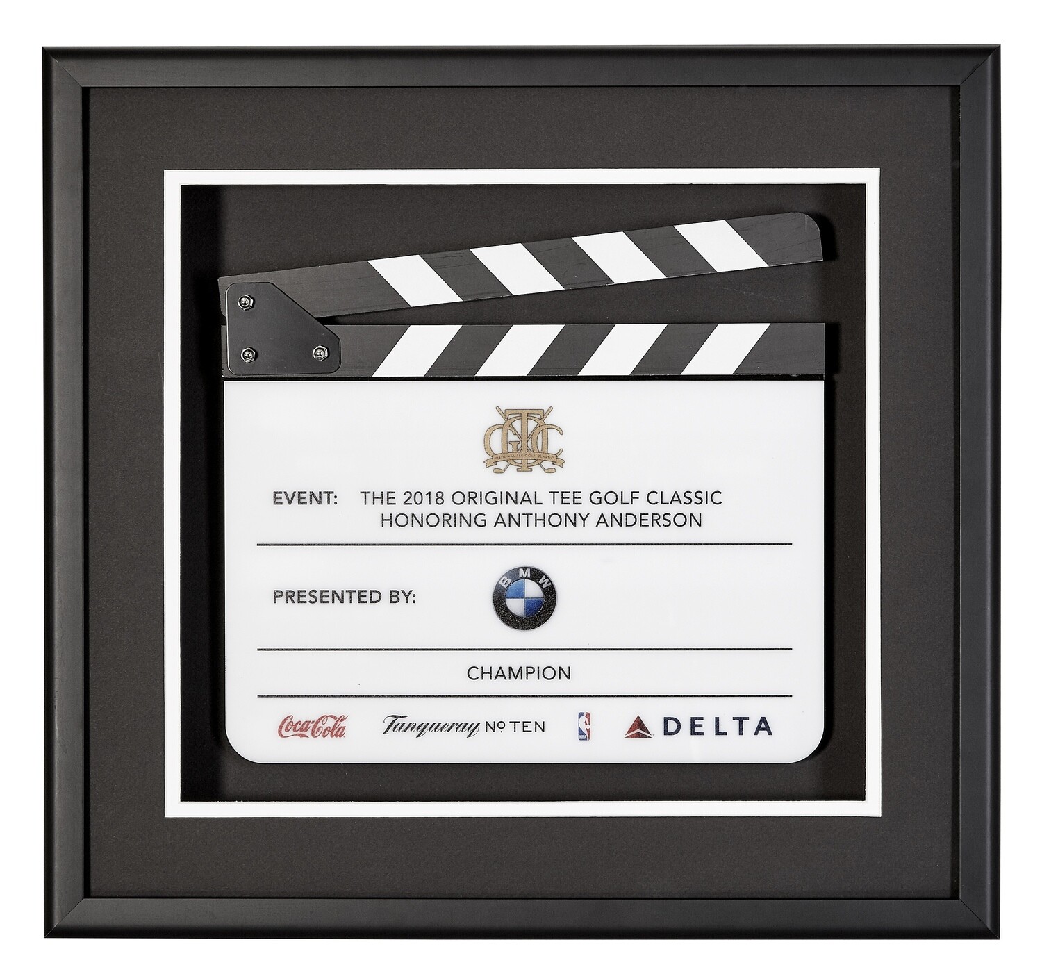 Framed Movie Clap Board.