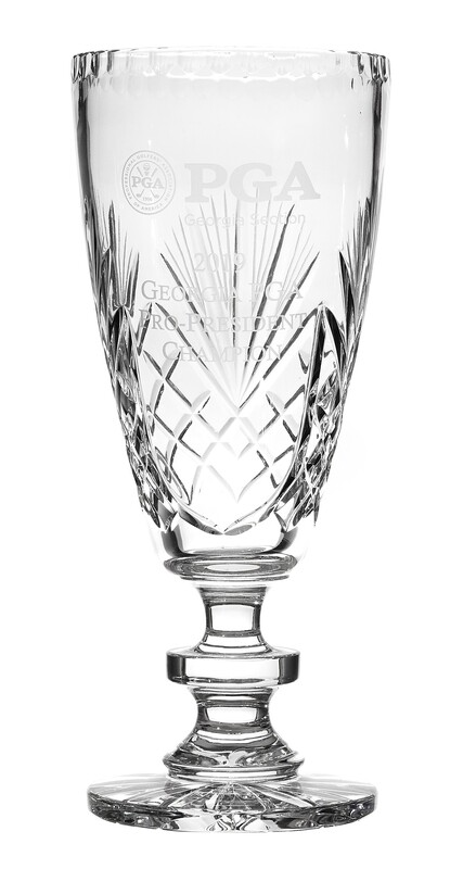 Crystal Footed Trophy