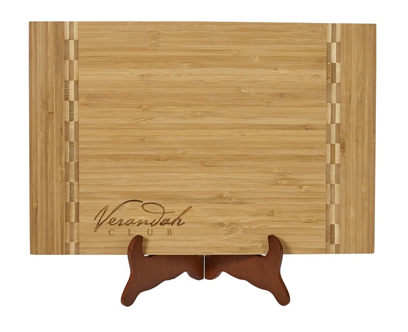 Bamboo Cutting Board With Butcher Block