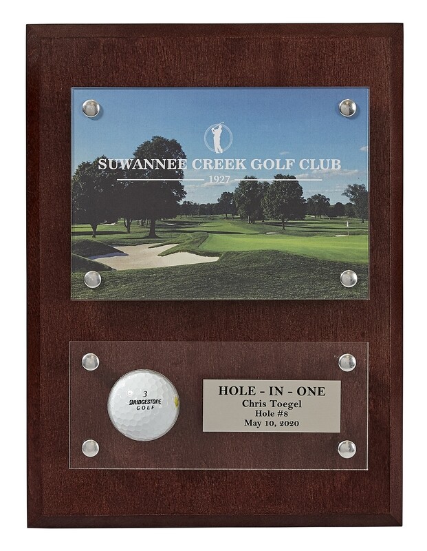 Hole in One Plaque