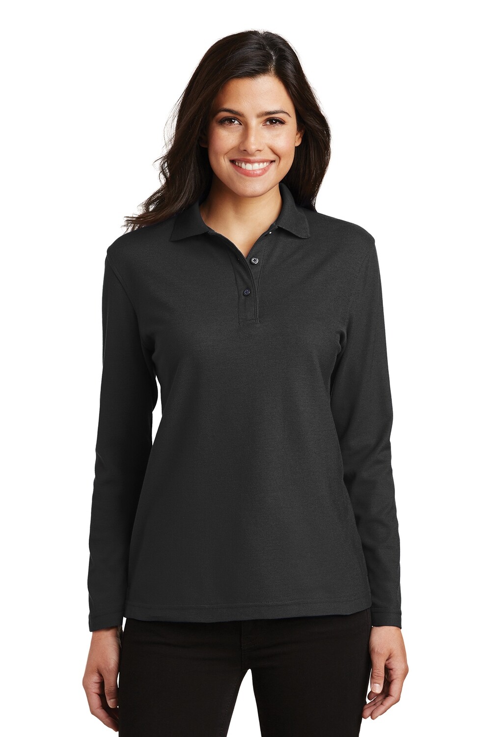Ladies Long Sleeve Polo