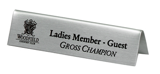 Tent Plate - Silver