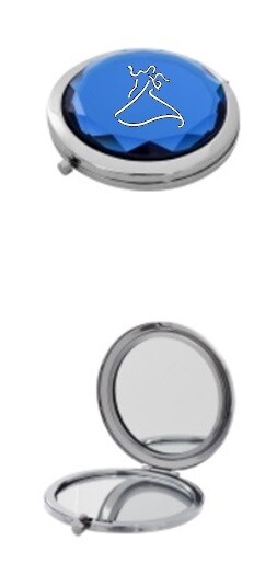 Jeweled Compact Mirror