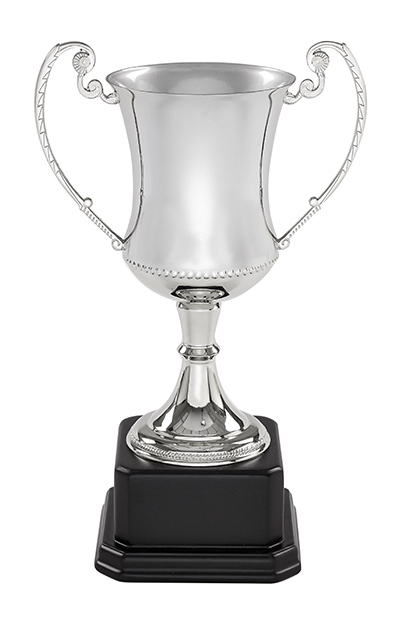 Nickel Plated Cup with Black base - 3 sizes