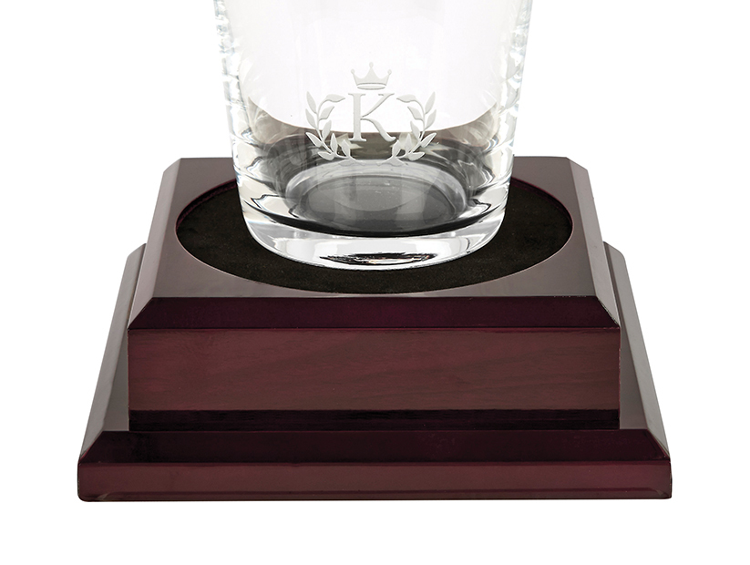 Rosewood Piano Finish Pedestal Base - 4 Sizes