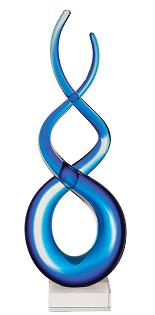 Murano Deep Blue Sea - 3 Sizes