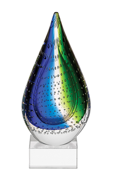 Murano Style Tear Drop - 2 Sizes