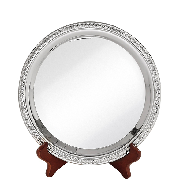 Nickel Plated Plate - 4 sizes