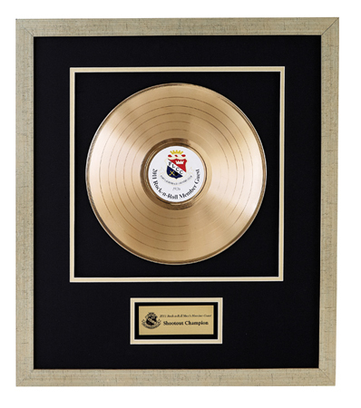 Framed & Matted Record - 2 Sizes