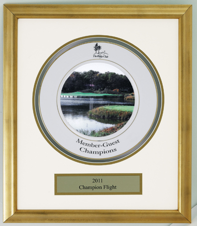 Framed Custom Porcelain Plate - 2 Sizes