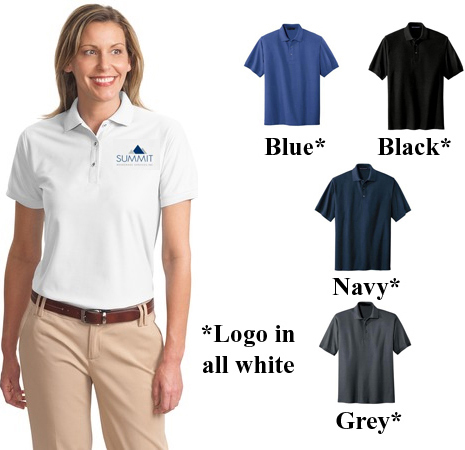 Port Authority Ladies Silk Touch Polo