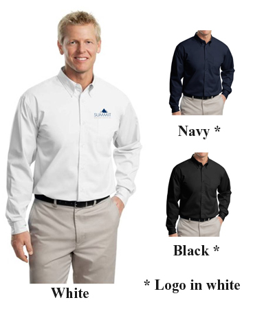 Port Authority Mens Long Sleeve Easy Care Shirt