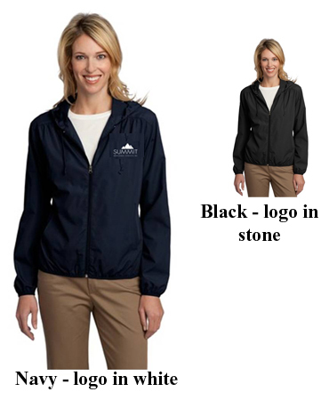 Port Authority Ladies Hooded Essential Jacket